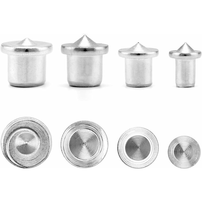 16 pcs Wood Dowel Centers, Stainless Steel Drill Guide Tool, 6/8/10/12Mm - Image 2