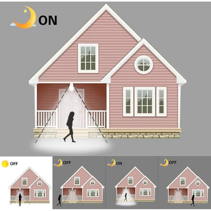 Motion Sensor Bulb B22 Bayonet LED, 12W, 1020Lm, Cool White 6000K, Cir 85, Waterproof Ip42 Energy Saving, Non-Dimmable, - Image 2