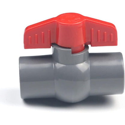 Pvc Ball Valve, U-Pvc Plastic Valve, Straight Connectors For Flow Control And Shutoff (Φ20Mm) - Image 3