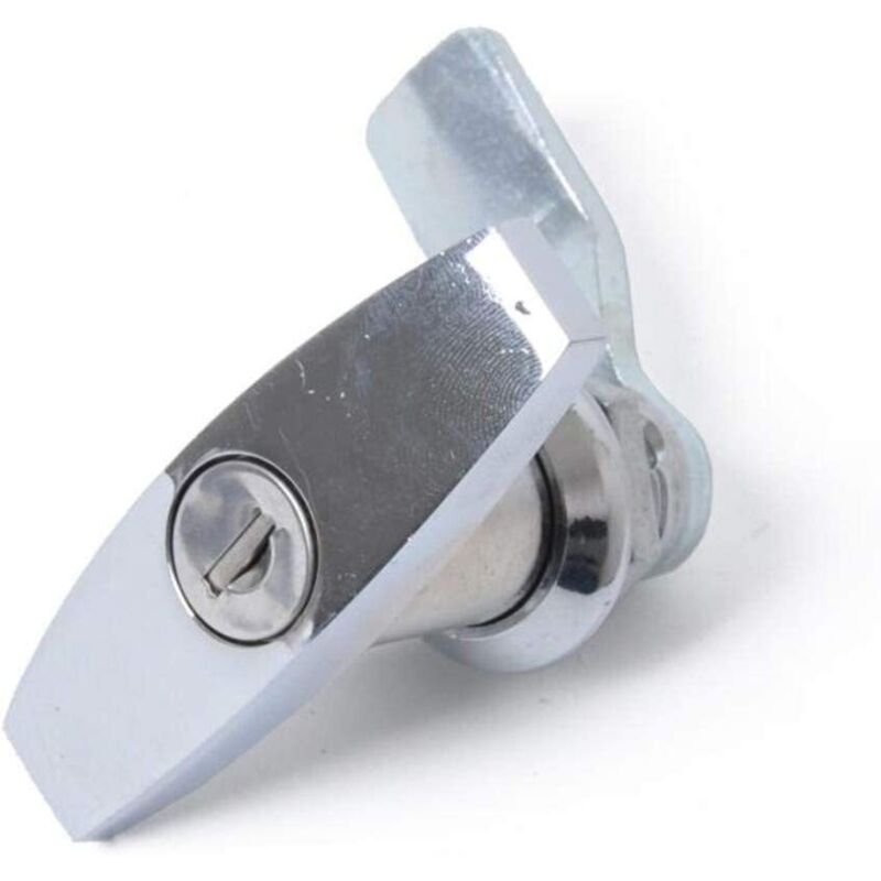 T-Handle Lock With Key, Aluminum Alloy Trailer Door Latch T-Handle Lock Universal T-Handle Lock For Trailers - Image 4