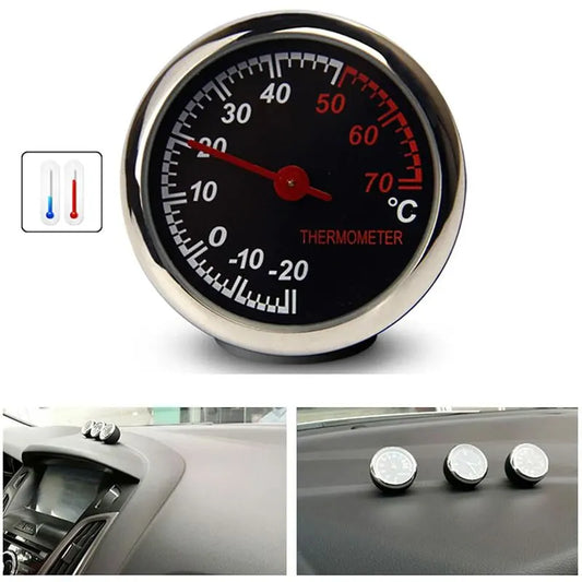 Car Thermometer Mechanical Needle Analog Counting Tool Anti-Scratch High Transparency And Durability Temperature - Image 3