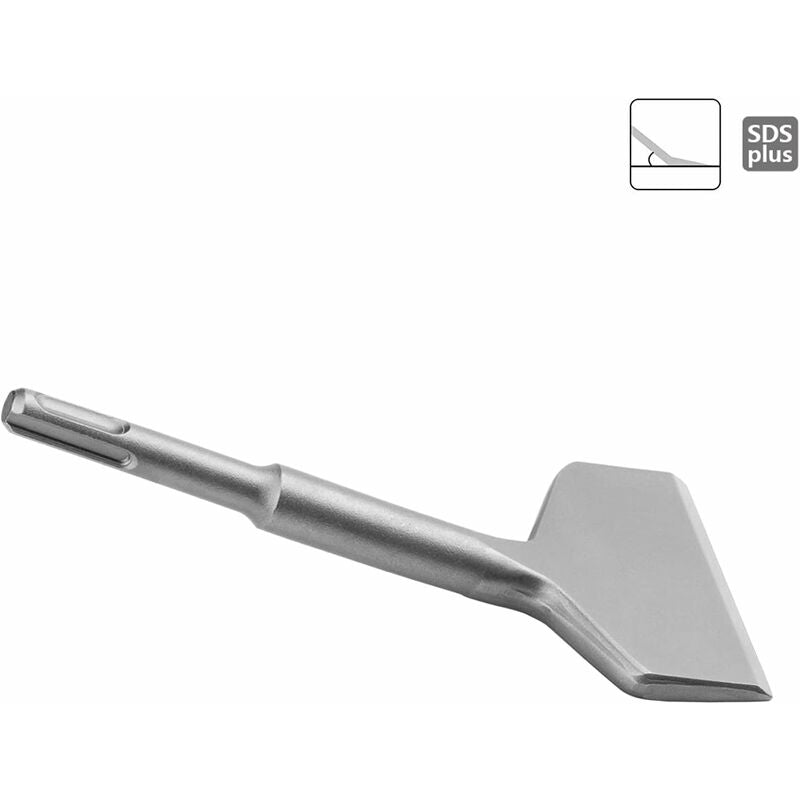 Sds Plus Flat Chisel 165Mm X 75Mm Angled Nose Chisel Professional Chisel Wide Chisel For Use In Ceramic Floor Tiles - - Image 3