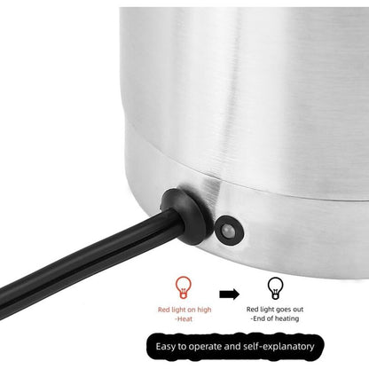 750Ml Portable Stainless Steel Electric Travel Kettle, 12V Car Cigarette Lighter, Electric Travel Mug Heating Kettle - Image 3