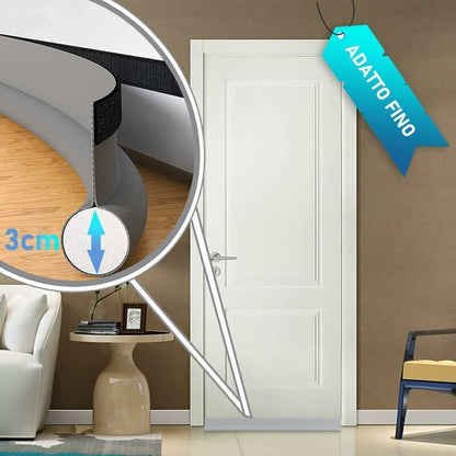 Self-Adhesive Weather Stripping Door Seal For Doors, 94Cm Under Door Draft Stopper Insulating Door Sweep Weather - Image 4