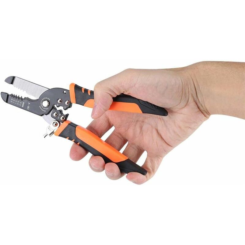 Wire Stripper, Automatic Cable Stripper, Wire Stripper For Stripping Crimping Clamping Cutting Tool - Image 2