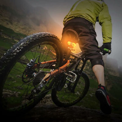Bike Tail Light With Turn Signals - Split Wireless Remote Control For Cycling Rechargeable 5 Modes Safety Warning - Image 4