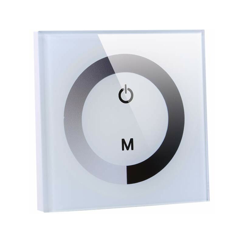 Wall Touch Light Switch, LED Light Dimmer Brightness Controller, Single Color Touch Panel For LED Strip Light - Image 2