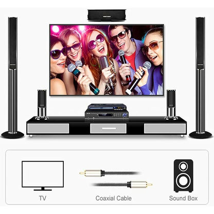 Digital Coaxial Audio Cable, Hifi 5.1 Spdif Rca To Rca Male To Male, For Digital Audio And Composite Video Cables - Image 4