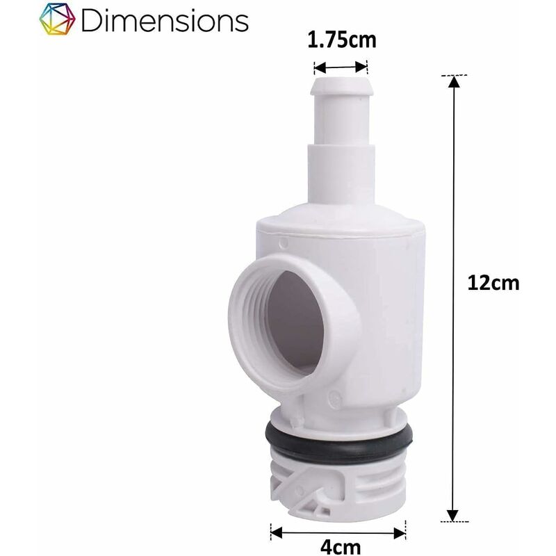 D29 Uwf Quick Disconnect Adapter And Pressure Control Valve 9-100-9002 Compatible With Polaris 180280380 Automatic Pool - Image 2