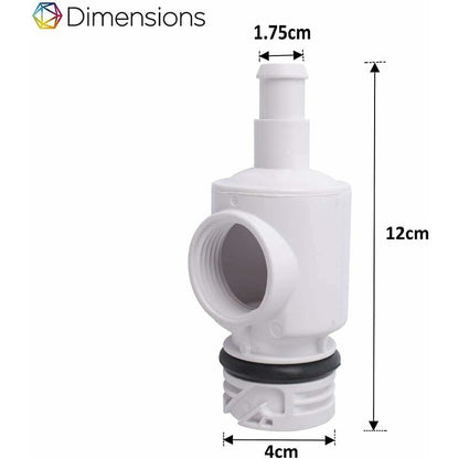 D29 Uwf Quick Disconnect Adapter And Pressure Control Valve 9-100-9002 Compatible With Polaris 180280380 Automatic Pool - Image 2