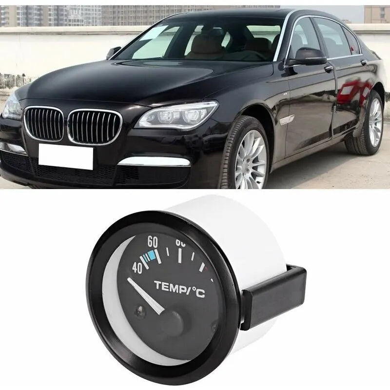 Car Water Temperature Gauge Car Water Temperature Gauge Meter Water Temp Meter 2Inch 52Mm - Image 3