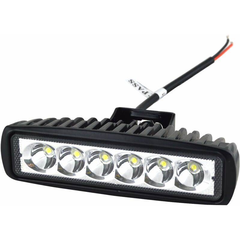 2 X 6" 18W LED Work Light Bar Spot Off ROad Truck Suv 4Wd Driving Fog Lamps(2X18 Fgb-Spot) - Image 2