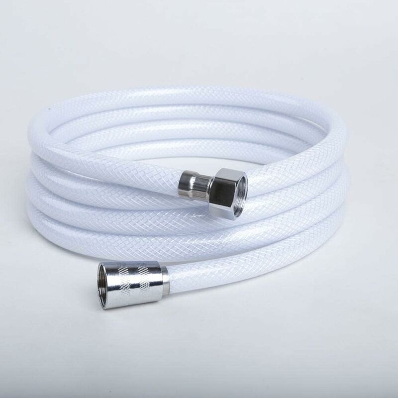 Pvc Shower Hose 2M, Universal Replacement, G1/2 Hose, High Pressure Resistance, Flexible And Anti-Breakage.
