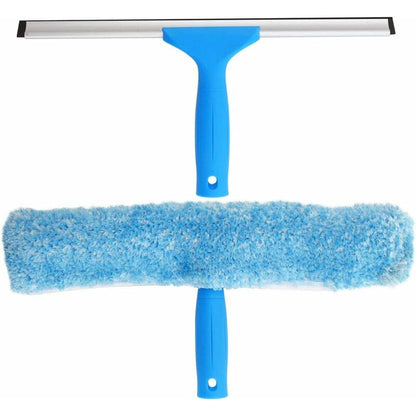 Professional Window Squeegee With Microfiber Brush, Width 30 Cm - Image 2