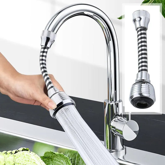 360 Degree Flexible Kitchen Faucet Sprayer, Faucet Nozzle, Kitchen Faucet Head Replacement, Sink Hose Accessory For
