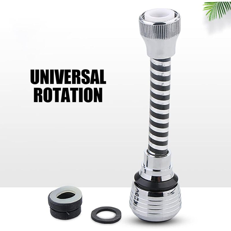 360 Degree Flexible Kitchen Faucet Sprayer, Faucet Nozzle, Kitchen Faucet Head Replacement, Sink Hose Accessory For - Image 3
