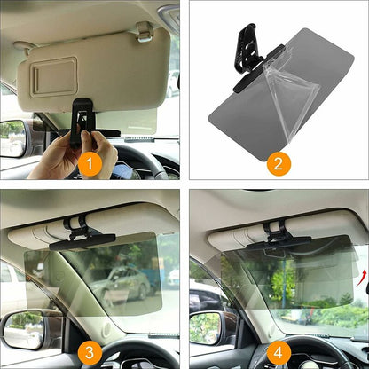 Car Sun Visor Extender, Car Sun Visor Extender Adjustable Car Sun Visor Extension Anti-Glare, For All Cars, Vans And - Image 3