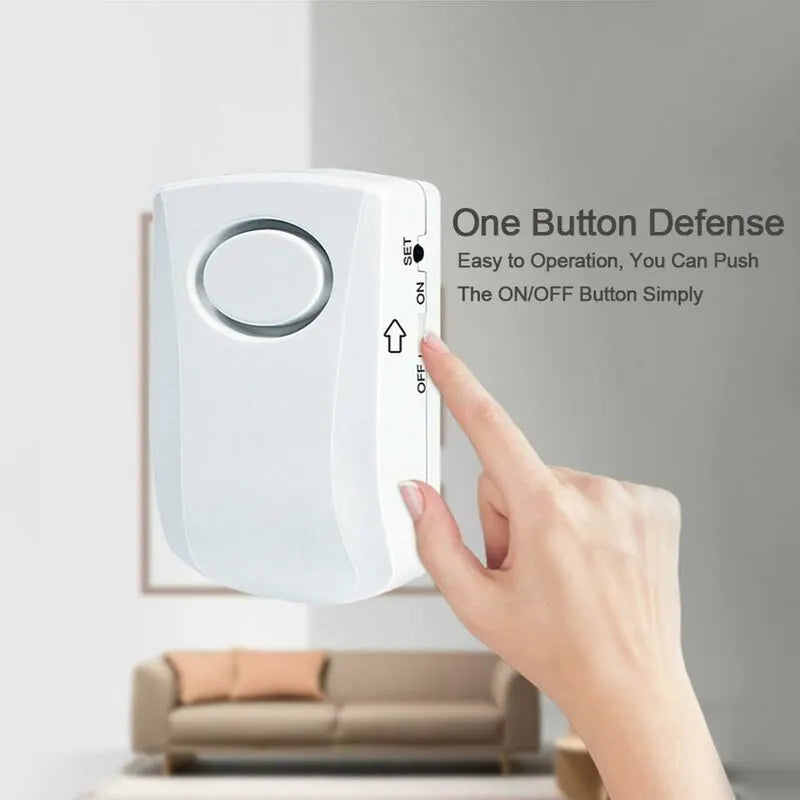 Water Leak Alarm 130Db, 95Cm Long Cable With Sensor, Home Security Water Leak Detection Alarm, Battery Included - Image 4