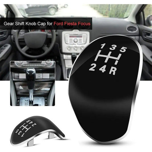 5 Speed Gear Shift Knob Cap, 5 Speed Gear Shift Knob, Car Gear Shift Knob Ball Head Cap Compatible With Ford Fiesta - Image 2