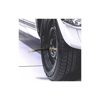 4 pcs Set Tire Valve Extension Flexible Tire Hose Valve 150Mm With 2 Brackets - Image 2