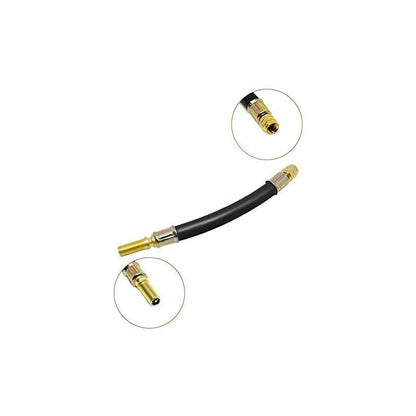 4 pcs Set Tire Valve Extension Flexible Tire Hose Valve 150Mm With 2 Brackets - Image 3