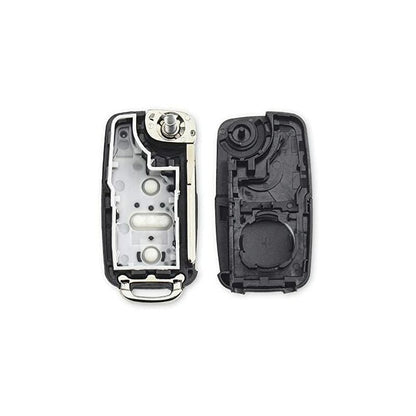 Replacement Folding Car Key Shell Fob For Vw Volkswagen Golf Mk6 T1Guan Polo Passat Cc Seat Skoda Octavia 3 Buttons - Image 3