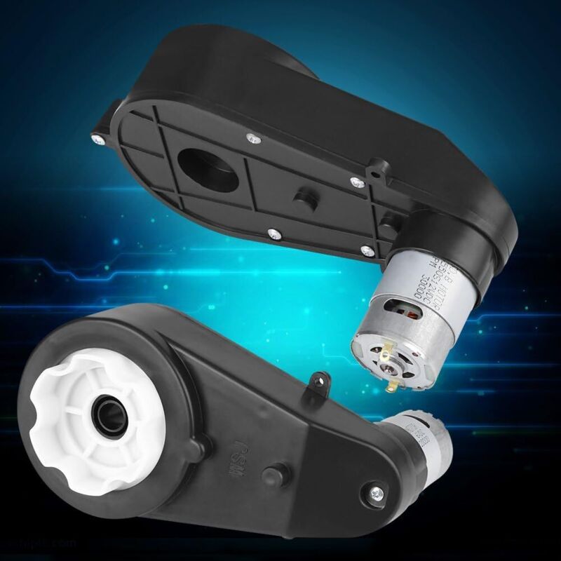 Driving Motor Drive Gear Box Electric Motor For Kids Car Toys Replacement Part (12V 30000Rpm) - Image 2