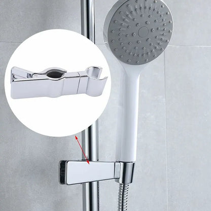 Shower Head Holder For Slide Bar, Universal 22-25Mm Rail Head Bracket Holder For Slide Bar Slider Clamp Bathroom - Image 2