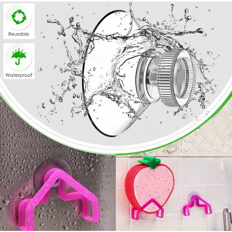 Suction Cup 25 pcs Set Suction Cups Ø 40 Mm M4 - Transparent Suction Knobs With Knurled Nut - Image 3