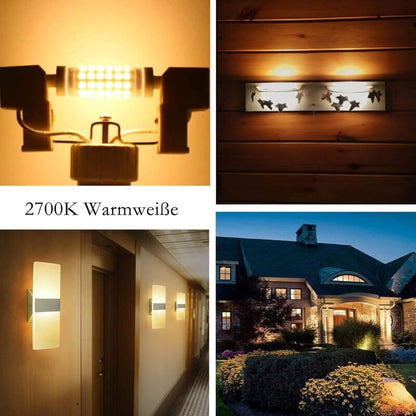 R7S LED 78Mm Dimmable Warm White 2700K 5W J78 LED Lamp 450Lm Replaces 50W Halogen Lamp Illuminant 230V 83 Ra, Pack Of 2 - Image 3