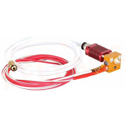 3D Printer Nozzle Kit Mk8 Hotend Kit Compatible With Alfawise U20 U30 Creality Ender 3 Assembled Mk8 Extruder Hot End - Image 2