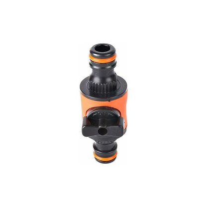 2 pcs Garden Hose Quick Connectors Gardening Fittings Quick Connectors For Water Hoses Double Nipple With Switch Valve - Image 4