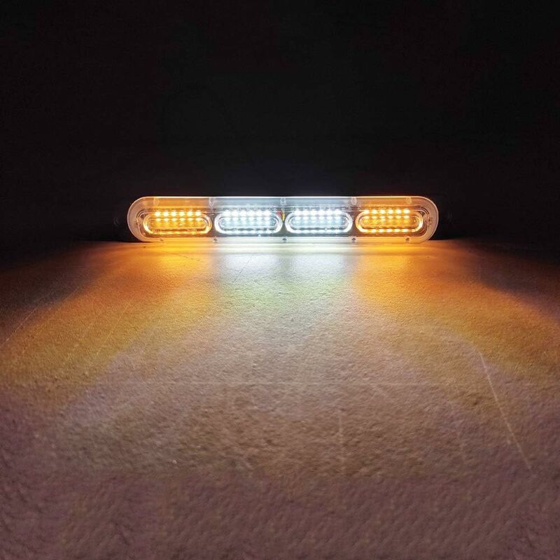 2 X 24LED Strobe Lights 12-24V Ultra Slim Emergency Hazard Light LED Emergency Strobe Lamp For Construction Truck Car - Image 3