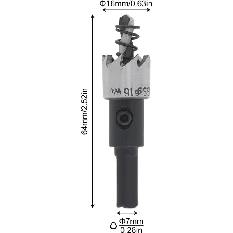 Door Viewer, Brass 200 Degree Peephole With 16Mm Drill Bit, 16Mm Pipe Diameter For 35-55Mm Doors (Stained Nickel) - Image 3