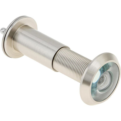 Door Viewer, Brass 200 Degree Peephole With 16Mm Drill Bit, 16Mm Pipe Diameter For 35-55Mm Doors (Stained Nickel) - Image 4