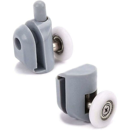Shower Door ROllers 8 Pieces Shower Door ROllers 23Mm Shower Door ROllers Shower Cabin ROllers For Bathroom, 4 Upper - Image 3