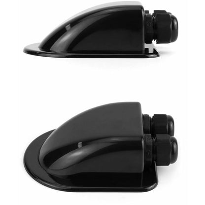2 pcs Ip68 ROof Gland Solar Waterproof Cable Entry Box Weatherproof Double Cable Gland, Caravan And Boat Abs Cable - Image 4