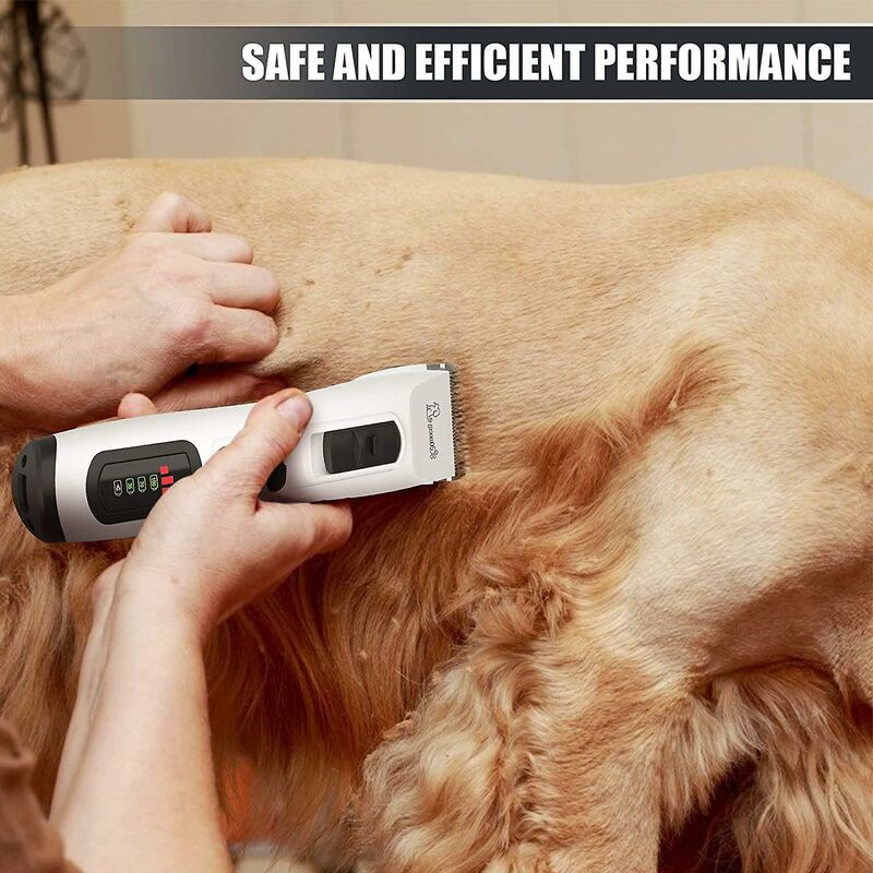 Dog Clipper - Professional 3 Modes Dog And Cat Clipper For Long And Thick Hair, Cordless Rechargeable Electric Clipper - Image 2