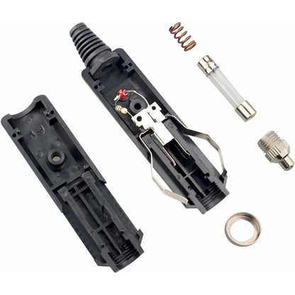 2 Pack Dc 12V Male Cigarette Lighter Socket Power Plug With 10A Red Fuse And LED Power Indicator - Image 3