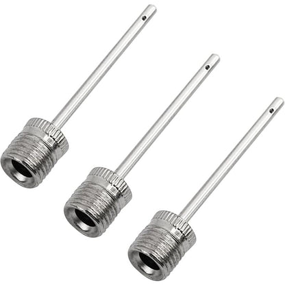 Ball Pump Inflation Needle (3 Pack) - Stainless Steel Air Pump Needles - Ideal For Inflating All Sports Balls