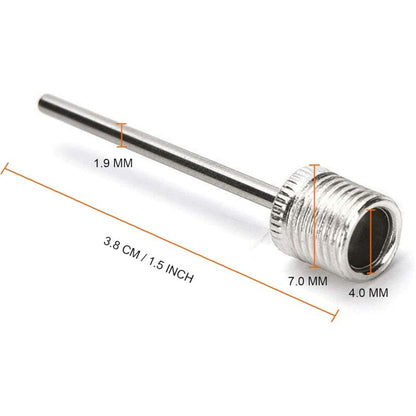Ball Pump Inflation Needle (3 Pack) - Stainless Steel Air Pump Needles - Ideal For Inflating All Sports Balls - Image 2