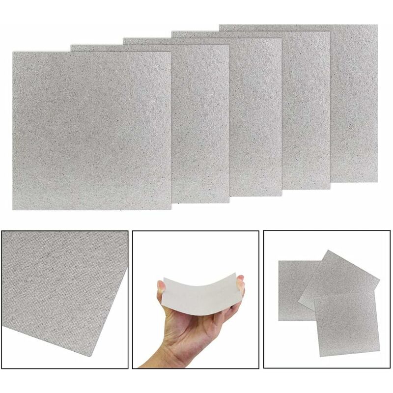 5 pcs Microwave Plate Waveguide Cover Universal Microwave Oven Mica Plate Mica Sheet 1210Cm Easy To Cut For Microwave - Image 2