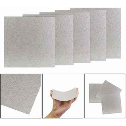 5 pcs Microwave Plate Waveguide Cover Universal Microwave Oven Mica Plate Mica Sheet 1210Cm Easy To Cut For Microwave - Image 2