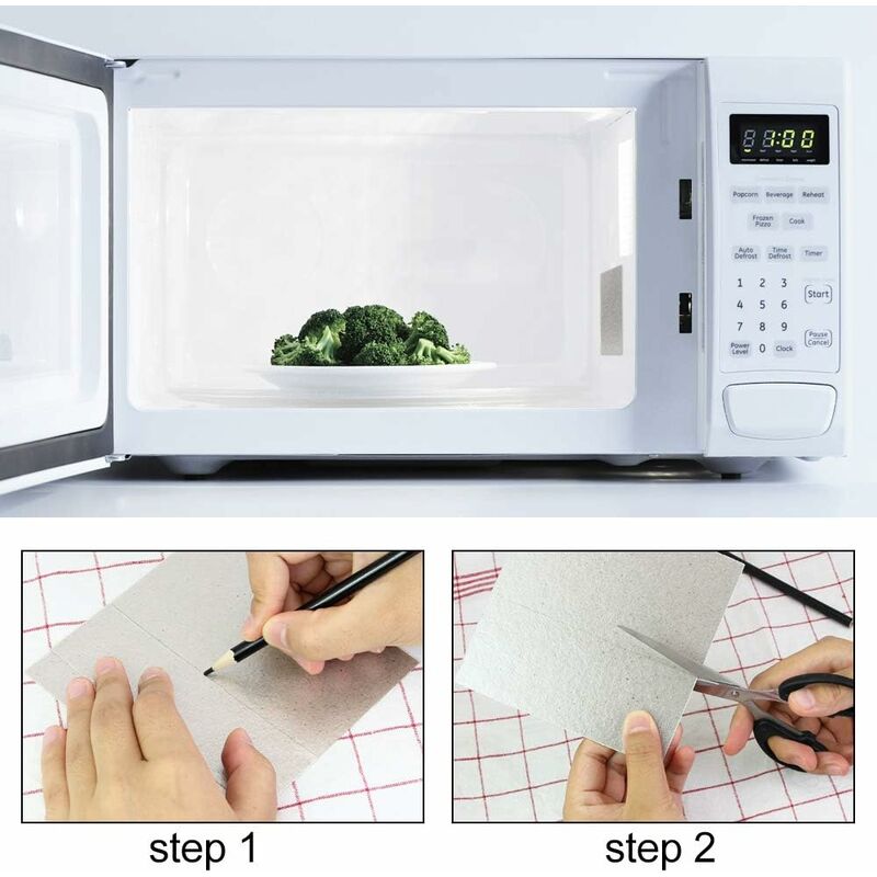 5 pcs Microwave Plate Waveguide Cover Universal Microwave Oven Mica Plate Mica Sheet 1210Cm Easy To Cut For Microwave - Image 4