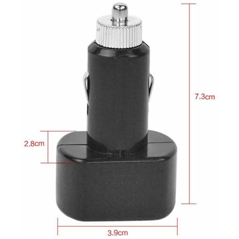 Voltmeter Battery Tester Auto Car Truck Caravan 12V 24V Cigarette Lighter - Image 2