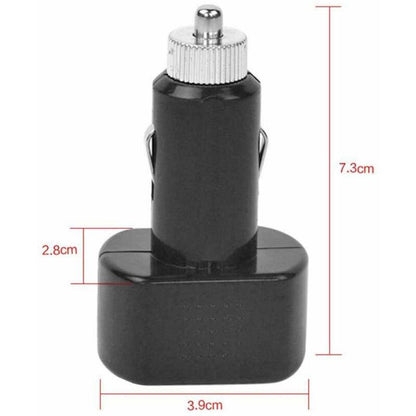 Voltmeter Battery Tester Auto Car Truck Caravan 12V 24V Cigarette Lighter - Image 2