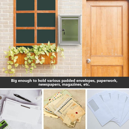1 pcs Box Plexiglass Donation Box Tips Box Transparent Enclosure Mailboxes Wall Mounted Send Take Ball With Lock - Image 3