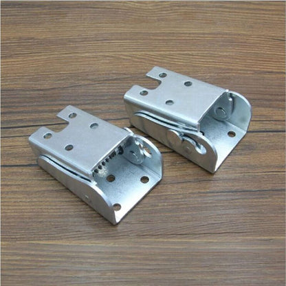 Self-Locking Folding Leg Bracket, Folding Worktop, Folding Kitchen Table (2 Silver) - Image 2