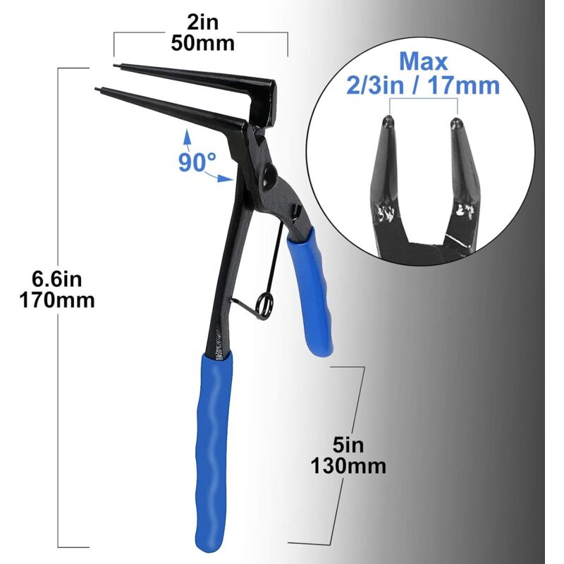 Circlip Pliers Cylinder Ring Pliers Remove Internal Rings Bending Pliers For Trucks, Cars, Motorcycles - Image 2