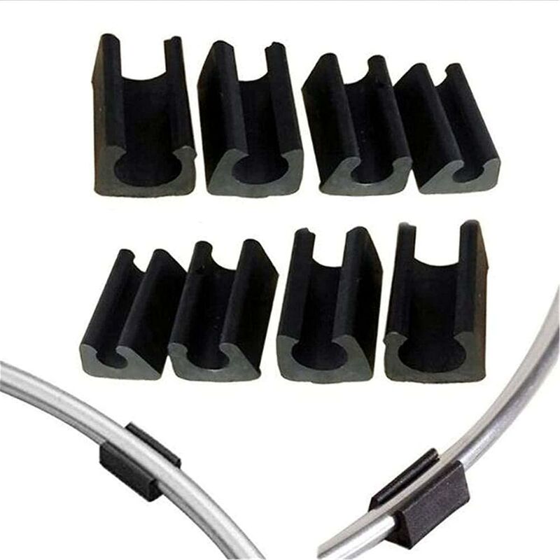 32 pcs Chair Leg Caps Tube End Caps Pads Furniture Floor Protectors U Shape Plastic Chair Caps,Chair Leg Caps Silicone - Image 3
